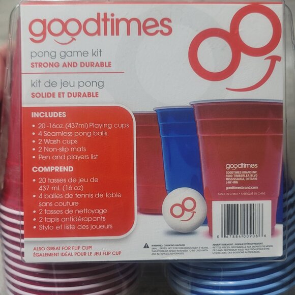 #326 FREE w Purchase Goodtimes Pong Game Kit - Picture 3 of 3
